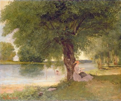 Die Charente bei Port-Bertaud, 1862 von Gustave Courbet